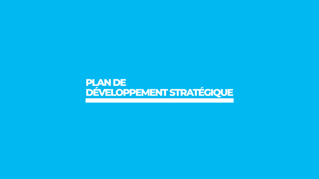 Plan de développement statégique